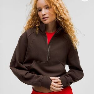 Espresso Lululemon Scuba Hoodie M/L